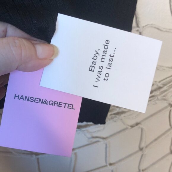 HANSEN & GRETEL Pip Singlet in Black S NWT - Picture 12 of 15